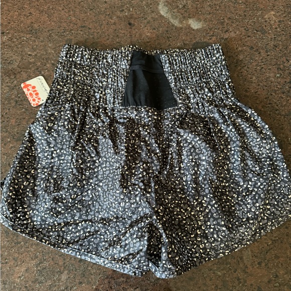 FP Movement by Free People The Way Home Shorts Leopard Combo Women's Small ~NWT~ - Picture 6 of 6